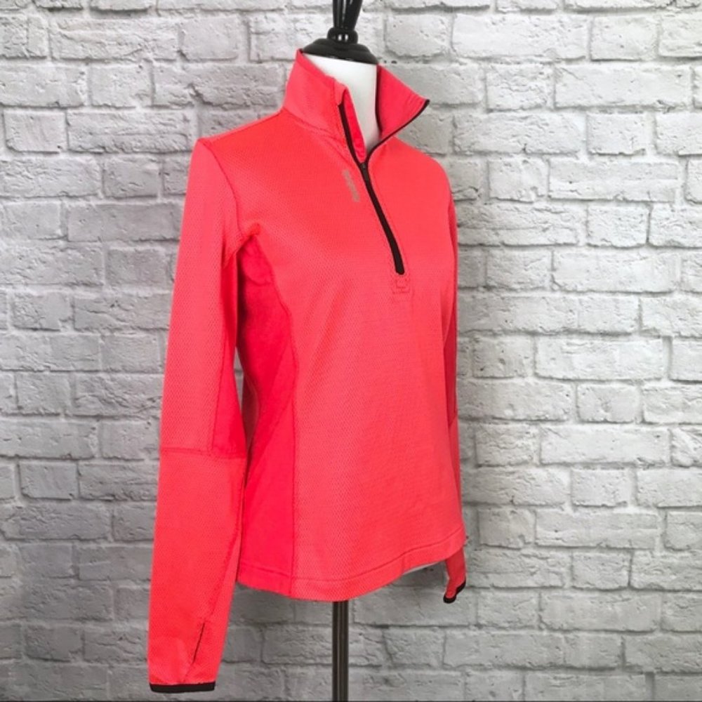 Reebok Jacket Small Half Zip Workout Athletic - image 3